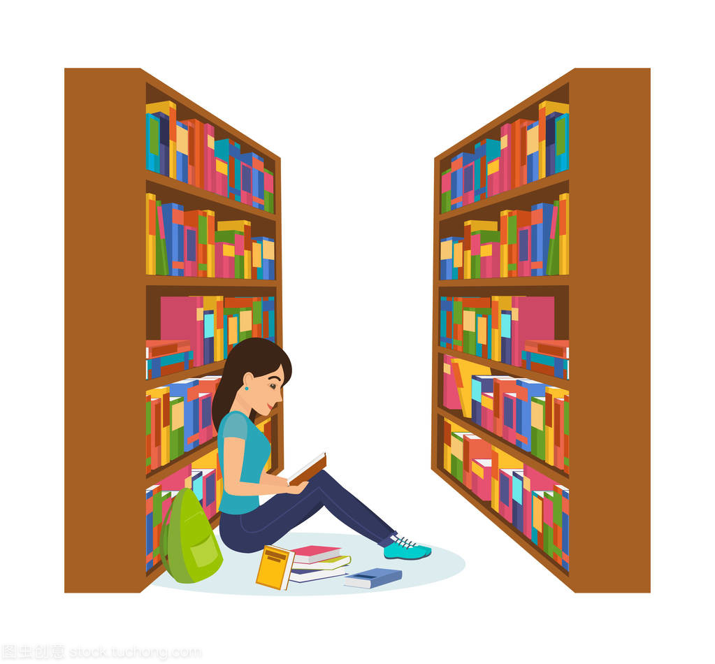 圖書館里的女孩 靜心閱讀與高效學習